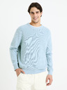 Celio Világoskék férfi basic pulóver Celio Gexter