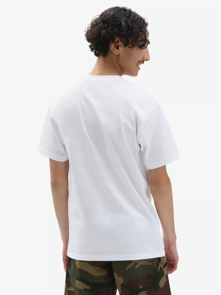 Vans Fehér férfi VANS Full Patch nyomtatott póló