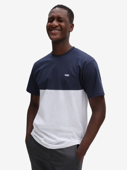 Vans Kék-fehér férfi VANS Colorblock póló