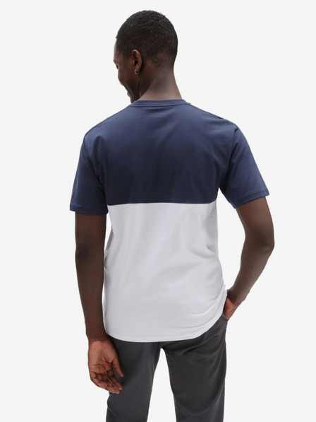 Vans Kék-fehér férfi VANS Colorblock póló