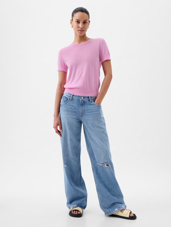 GAP Rövid crop CashSoft pulóver GAP