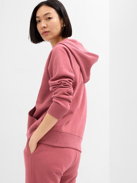 GAP Logós pulóver fleece anyaggal GAP