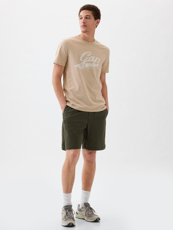 GAP GAP logó v-ss camo arch póló