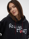 Desigual Fekete női Desigual Rolling kapucnis pulóver