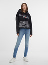 Desigual Fekete női Desigual Rolling kapucnis pulóver