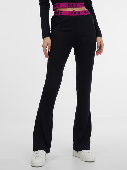 HUGO HUGO női fekete leggings