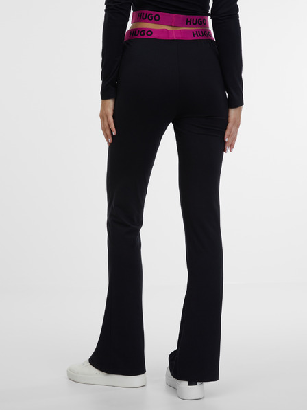 HUGO HUGO női fekete leggings