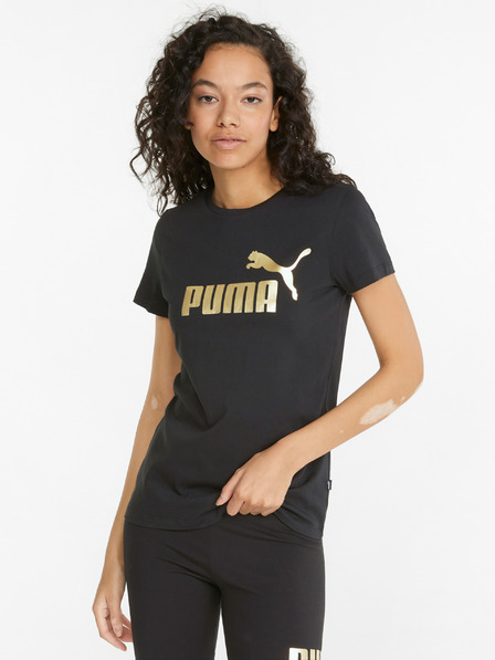 Puma Fekete női nyomtatott póló Puma