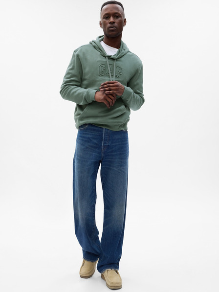 GAP Kapucnis pulóver logóval GAP