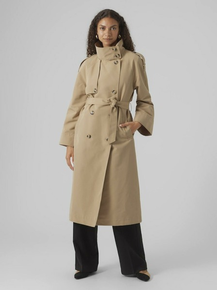 Vero Moda Bézs női trencsén kabát Vero Moda Taylor