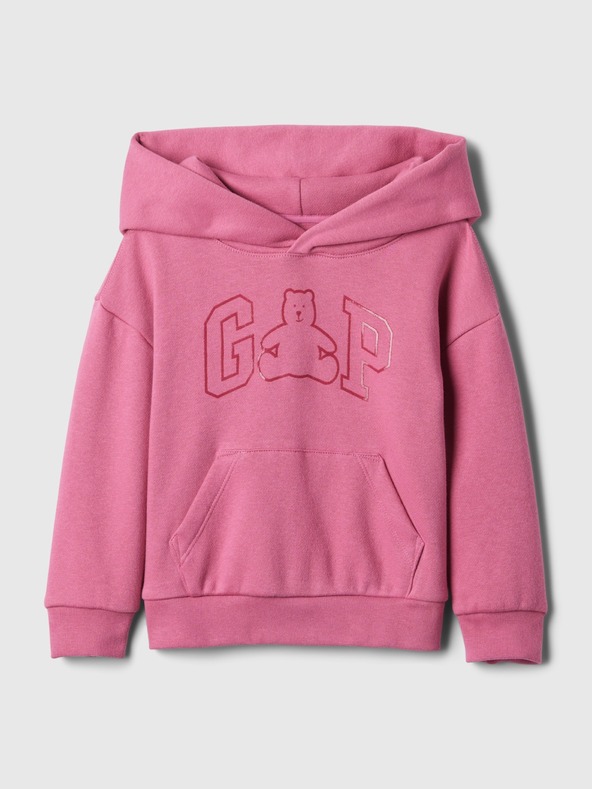 GAP Baby kapucnis pulóver Brannan Bear logóval GAP