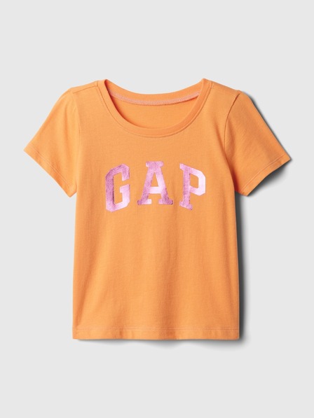 GAP Baby póló fémes logóval GAP