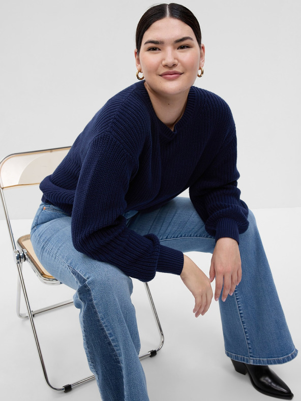 GAP Kötött crop pulóver GAP