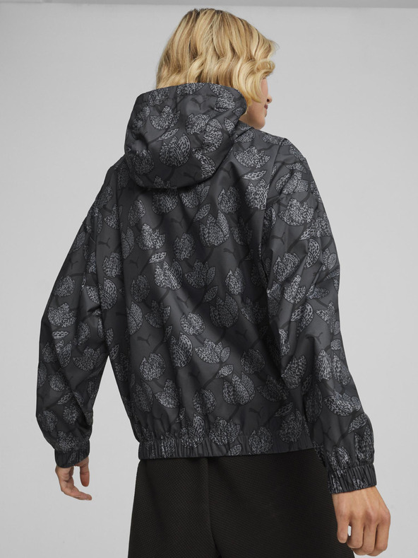 Puma Szürke női Puma Blossom AOP széldzseki könnyű mintás dzseki