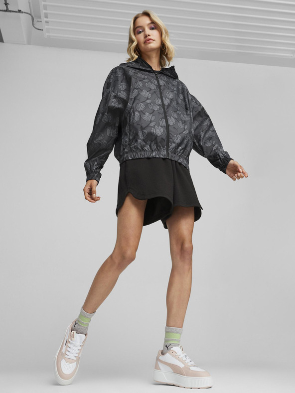 Puma Szürke női Puma Blossom AOP széldzseki könnyű mintás dzseki