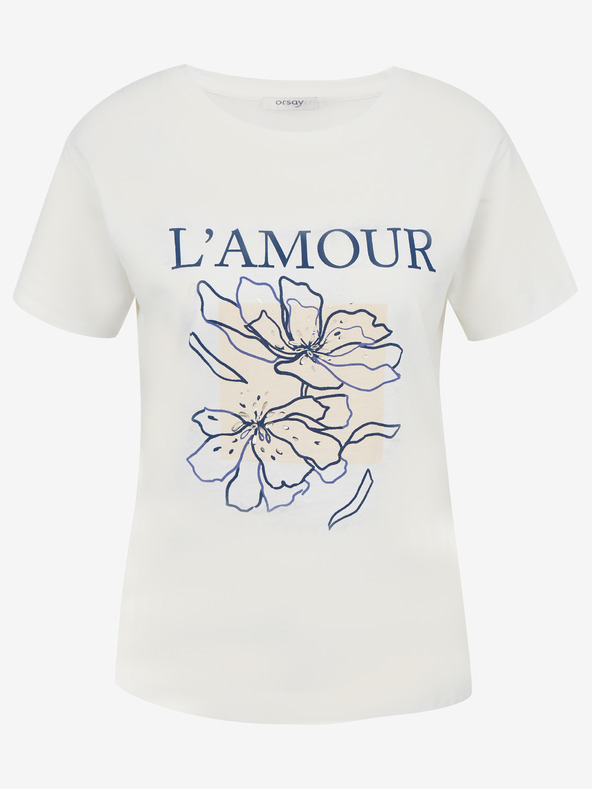 Orsay ORSAY krémszínű női póló