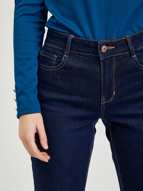 Orsay ORSAY sötétkék straight fit női farmer