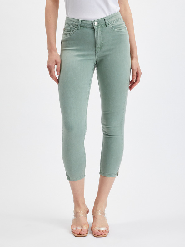 Orsay ORSAY világoszöld skinny fit női farmer