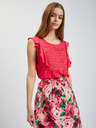 Orsay ORSAY rózsaszínű virágmintás női szoknya