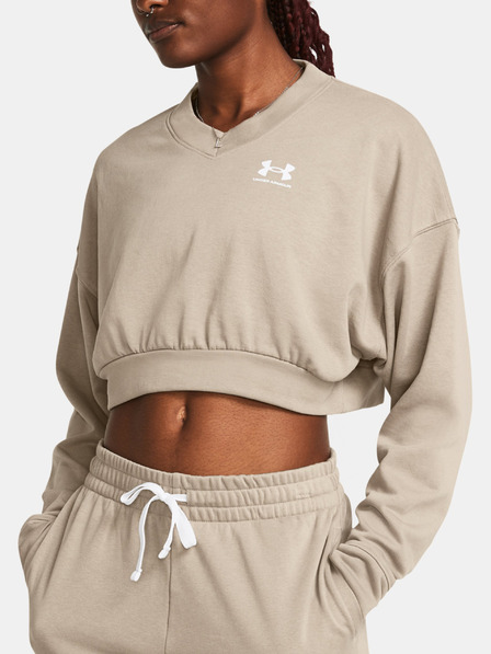 Under Armour Női felső Under Armour UA Rival Terry OS Crop Crw