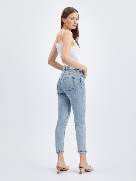 Orsay ORSAY világoskék slouchy női farmer