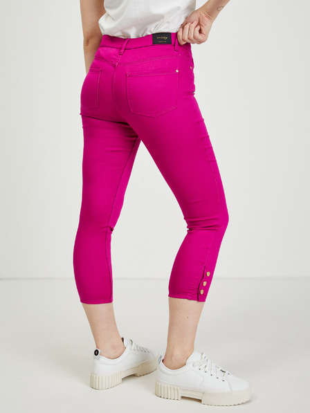 Orsay ORSAY sötétrózsaszín rövidített női nadrág