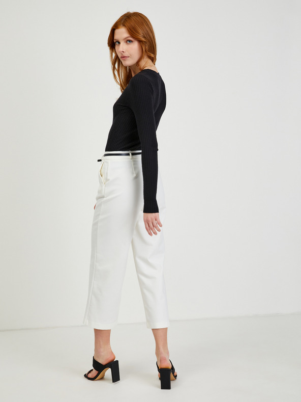 Orsay ORSAY fehér rövidített női nadrág