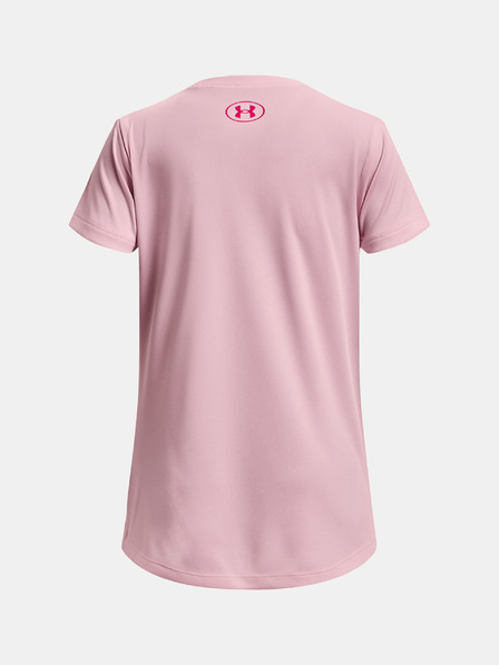 Under Armour Lány póló Under Armour Tech Solid Print Fill BL SSC