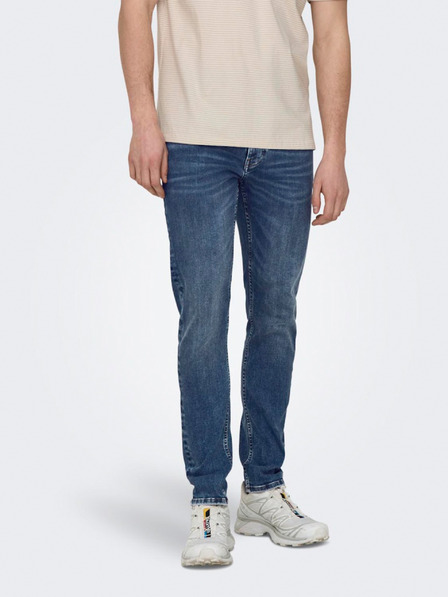 ONLY & SONS Sötétkék férfi skinny fit farmer ONLY & SONS Warp