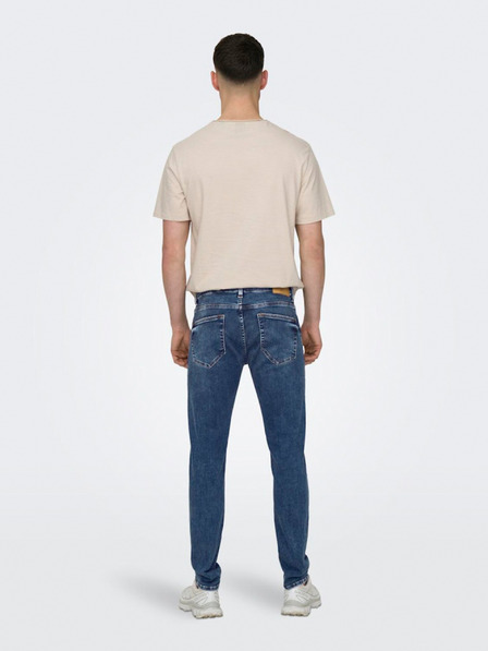 ONLY & SONS Sötétkék férfi skinny fit farmer ONLY & SONS Warp