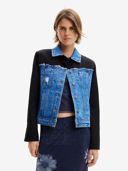 Desigual Fekete és kék női Desigual Wheeler farmerdzseki