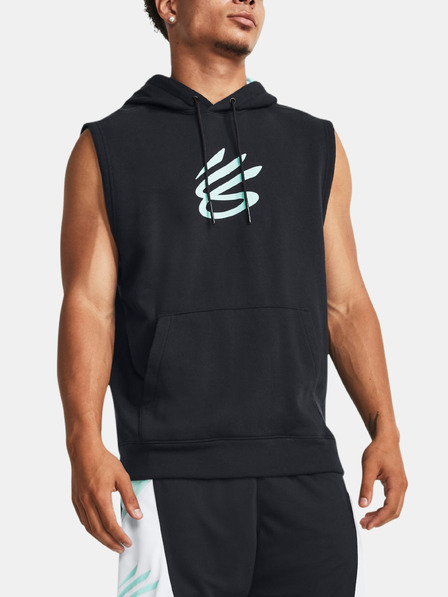 Under Armour Férfi felső Under Armour Curry Fleece SLVLS Hoodie