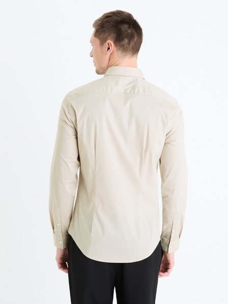 Celio Bézs színű férfi ing Celio Masantal1