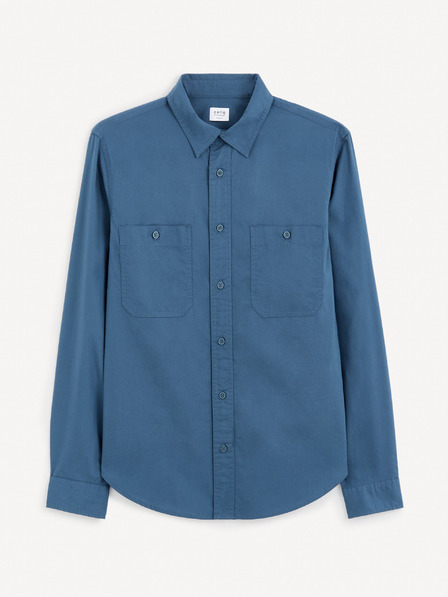 Celio Sötétkék férfi ing Celio Gagusti2