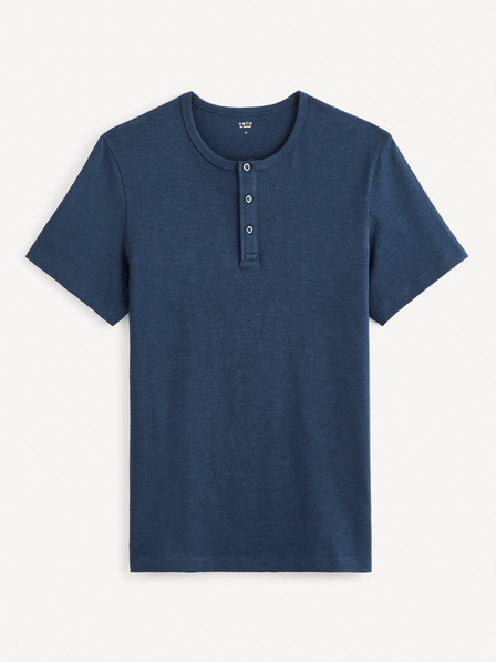 Celio Sötétkék férfi alap ing Celio Genperle