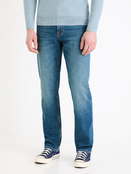 Celio Kék férfi egyenes szabású farmer Celio C5