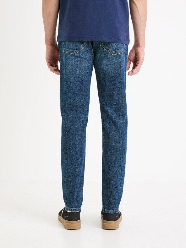 Celio Kék férfi slim fit farmer Celio Gotapered