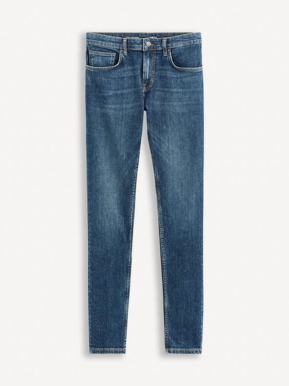 Celio Kék férfi slim fit farmer Celio Gotapered