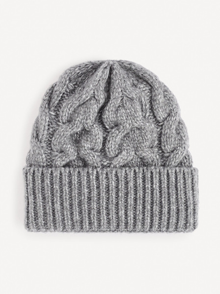 Celio Szürke férfi téli sapka Celio Fibeasnow
