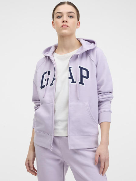 GAP Logós pulóver fleece anyaggal GAP