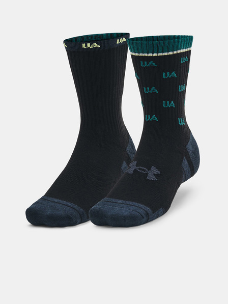 Under Armour Unisex zokni Under Armour UA Perf Cotton Nov 2pk Mid