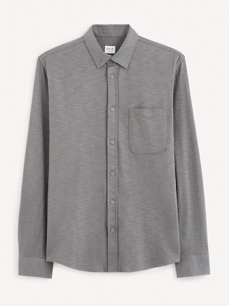 Celio Szürke férfi ing Celio Gaselle