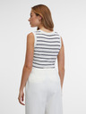 Orsay Kék-krém csíkos női felső ORSAY