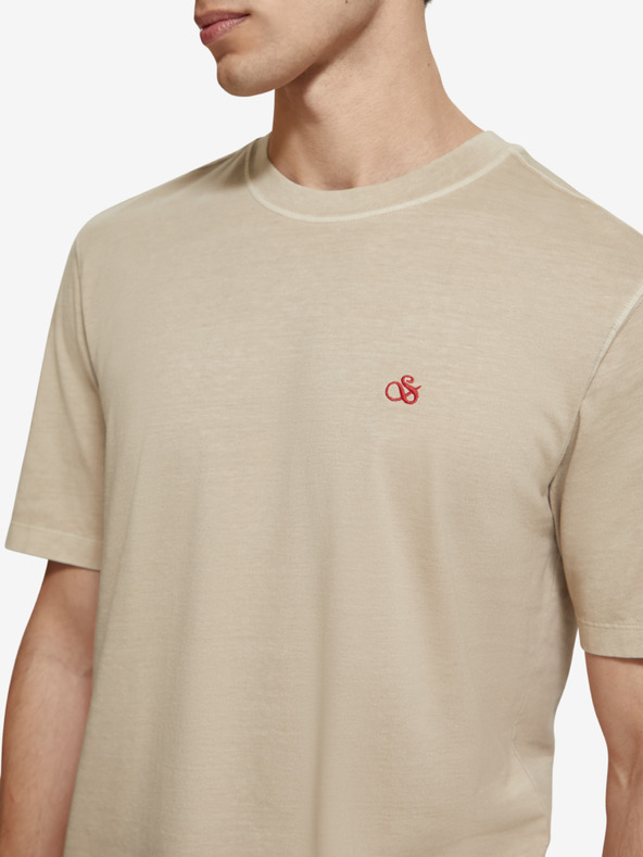 Scotch & Soda Bézs férfi Scotch & Soda póló