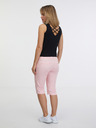 Sam 73 Világos rózsaszín Női capri nadrág SAM 73 Ariel
