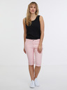 Sam 73 Világos rózsaszín Női capri nadrág SAM 73 Ariel