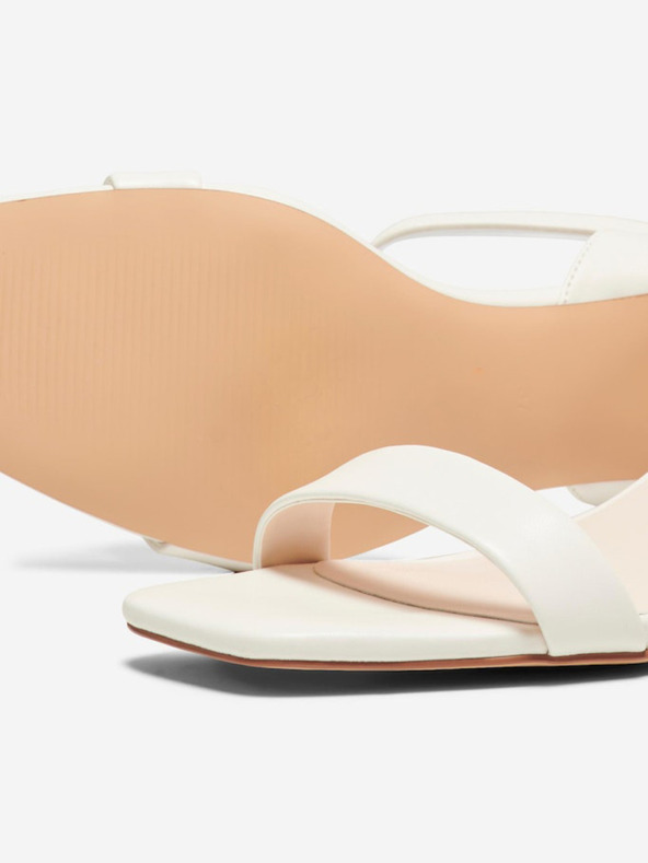 ONLY Krémszínű női sarokszandál ONLY Hanna-1