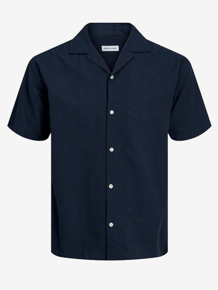 Jack & Jones Sötétkék Jack & Jones férfi vászon ing