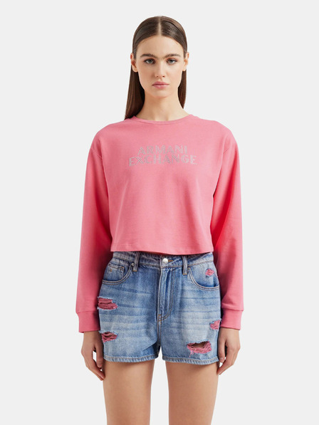 Armani Exchange Rózsaszín Armani Exchange női melegítőfelső