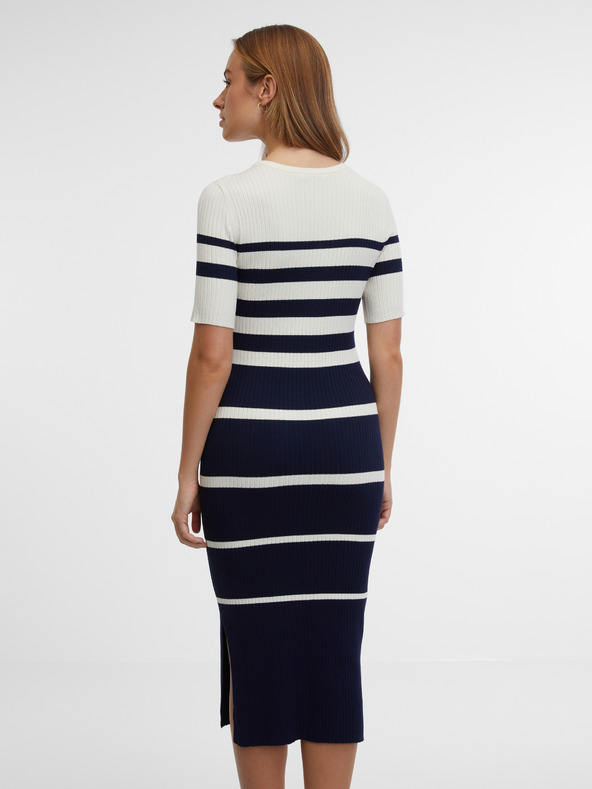 Orsay ORSAY kék női csíkos ruha